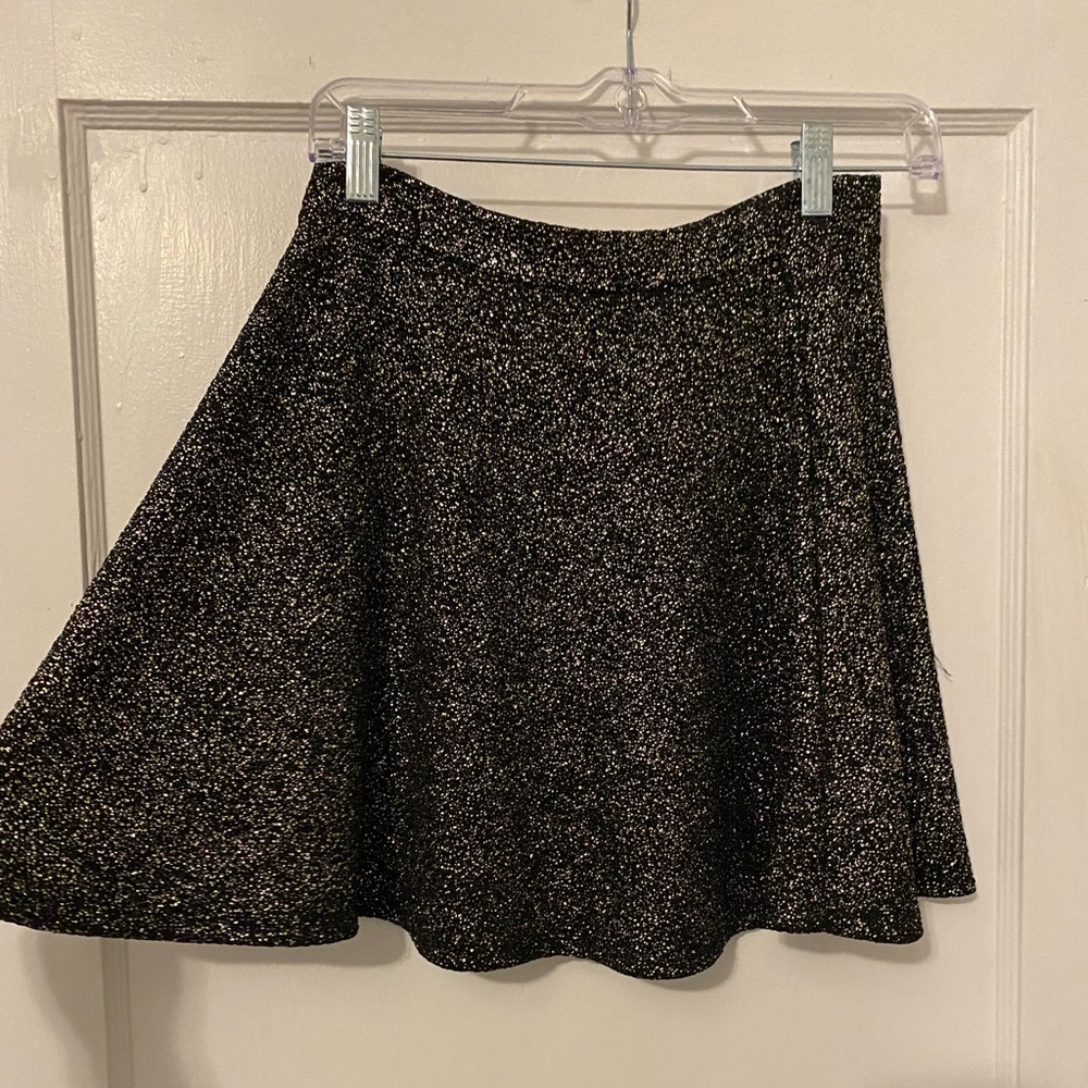 Sparkly skater skirt